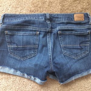 American eagle denim stretch jean shorts